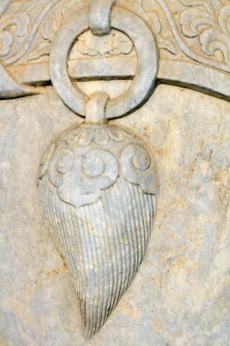 Kaya oymacılığı püskülleri dekorasyonlar