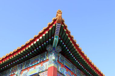 Çin geleneksel saçak stili