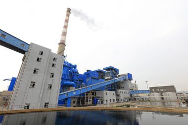 Fabrika çevre koruma tesisi