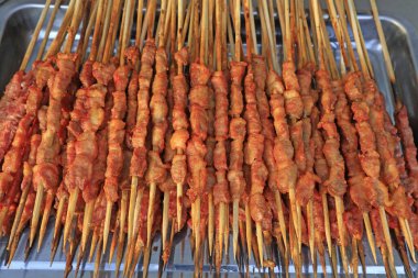 Restoranda koyun rostosu.