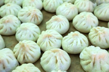 Çin geleneksel makarna eti köftesi.