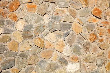 Kayadan yapılmış duvarlar