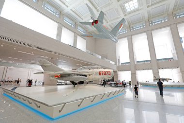 Pekin - 28 Haziran 2019: Çin Halk Devrimci Askeri Müzesi, Pekin, Çin