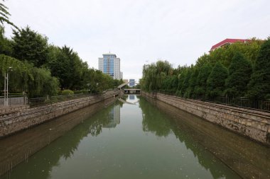 Liman Kenti Mimari Sahnesi, Shijiazhuang Şehri, Hebei Eyaleti, Çin