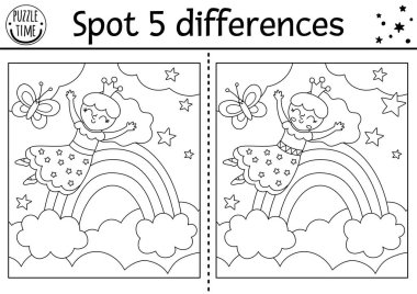 Tek boynuzlu at çocuklar için farklı bir oyun buluyor. Peri kızının gece gökkuşağında gökkuşağından kaydığı peri masalı gibi eğitici bir aktivite. Çocuk için sevimli bulmaca ya da boyama sayfası