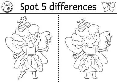 Siyah ve beyaz çocuklar için farklı bir oyun buluyorlar. Meyan palamudu perisi ile peri diyarı eğitim aktivitesi. Çocuklar için sihirli orman hattı bulmacası. Peri masalı basılabilir çalışma kâğıdı, fantezi kızlı boyama sayfası