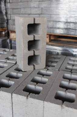 bloklu beton döşemeler.