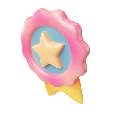 This is Brand 3D Render Illustration Icon, high resolution jpg file, isolated on a white background