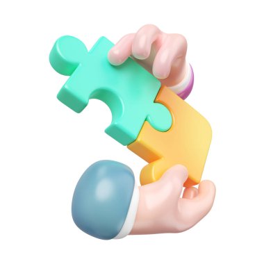 This is Contribution 3D Render Illustration Icon, high resolution jpg file, isolated on a white background