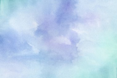 Soyut renkli el çekmek su renk arka plan