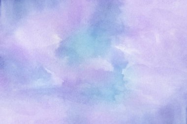 Soyut renkli el çekmek su renk arka plan