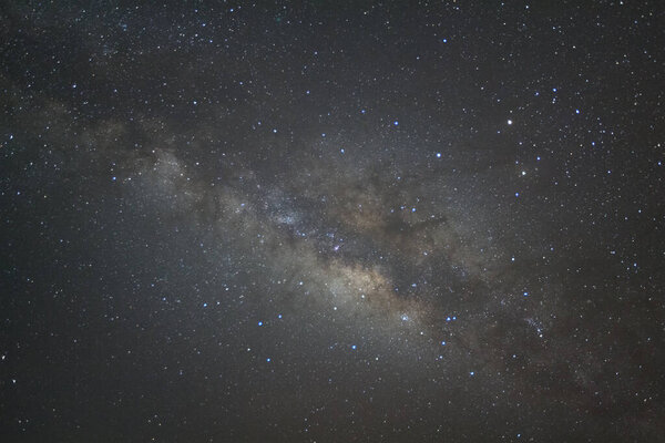 Галактика Млечный Путь со звездами и космической пылью во Вселенной