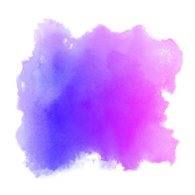 Soyut renkli el çekmek su renk arka plan