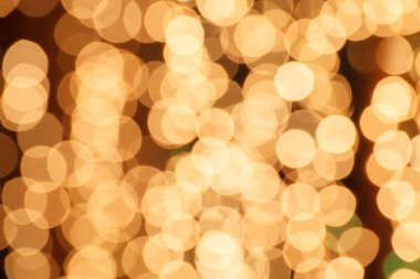 Dairesel bokeh arka plan aydınlık