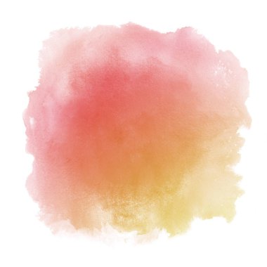 Soyut renkli el çekmek su renk arka plan