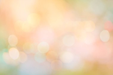 Işığın soyut dairesel bokeh arkaplanı