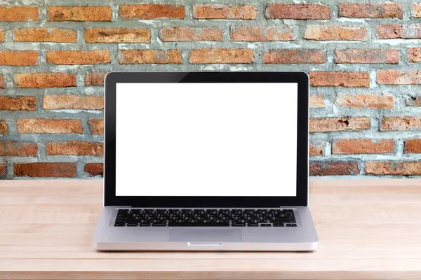 Açık belgili tanımlık laptop çalışma tablo beton'arka plan görülmektedir 