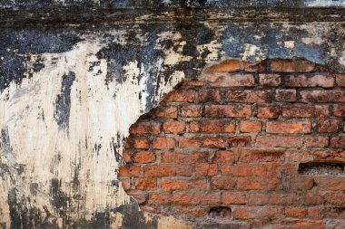 Çatlak eski duvar arka planı. Desenli arkaplan