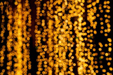 Dairesel bokeh arka plan aydınlık