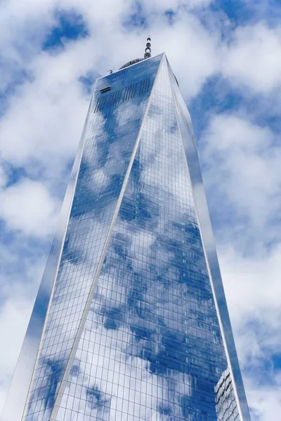 Nova Iorque Eua Outubro 2022 Vista Torre Liberdade World Trade — Fotografia de Stock