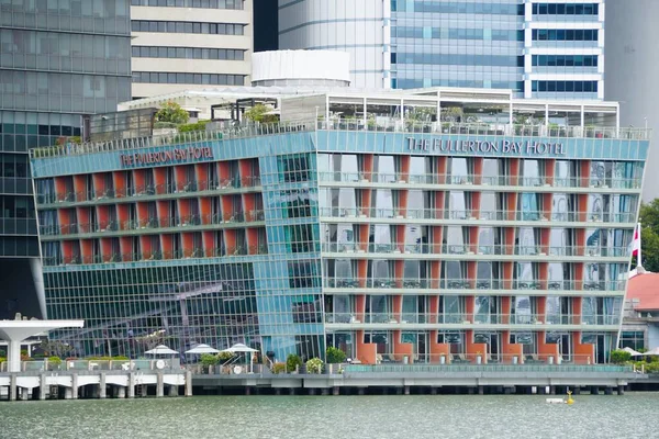 싱가포르의 마리나 2023 풀러턴 호텔의 — 스톡 사진