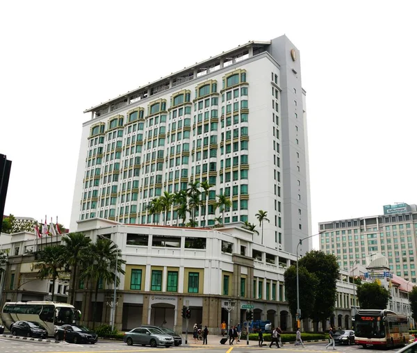 Bugis Szingapúr 2023 Február Street View Intercontinental Hotel Day — Stock Fotó