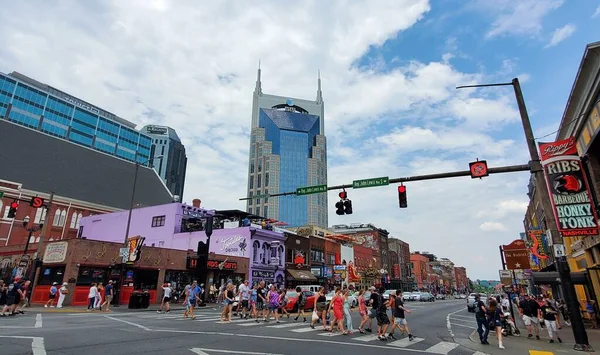 Nashville Tennessee Usa Juni 2022 Utsikten Över Byggnaden Och Besökare — Stockfoto