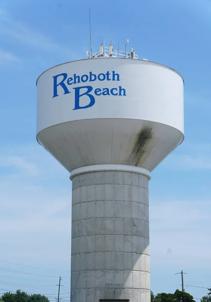 Rehoboth Beach Делавэр Сша July 2023 White Water Tank Town — стоковое фото