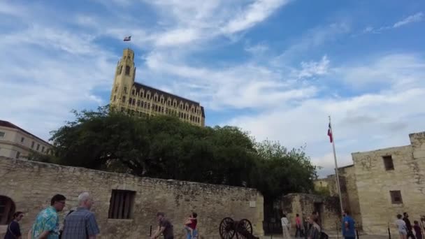 San Antonio Texas Stany Zjednoczone Kwietnia 2024 Widok Daleka Emily — Wideo stockowe