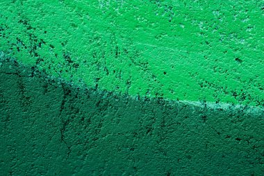 Yeşil gölgeler beton yüzey arka planı. Doku, kopyalama alanı