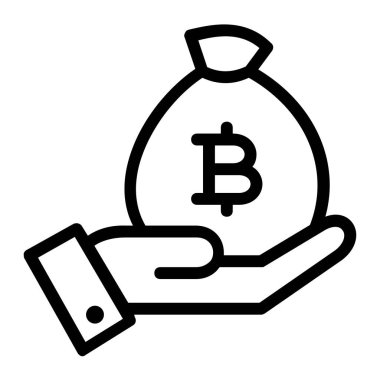 Hand Fund Thai Baht Icon