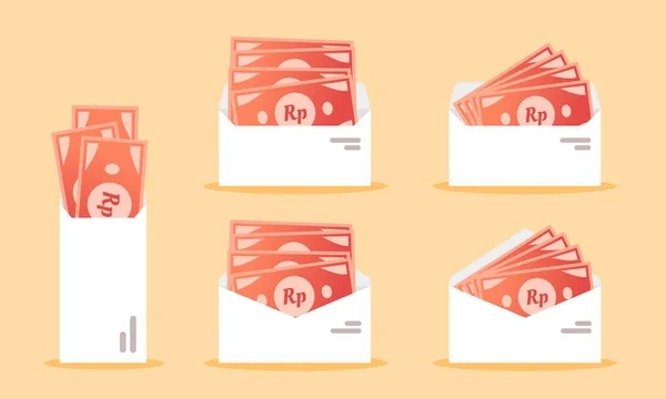 Indonesian Rupiah Money Envelope — Image vectorielle