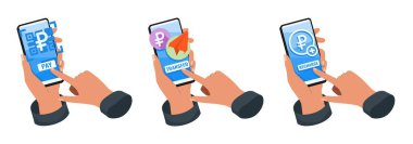 Rus Ruble Resimli Mobil Bankacılık