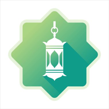 Asılı Fener İslami Dekorasyon Simgesi