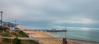 Bournemouth Beach and Pier during morning in England