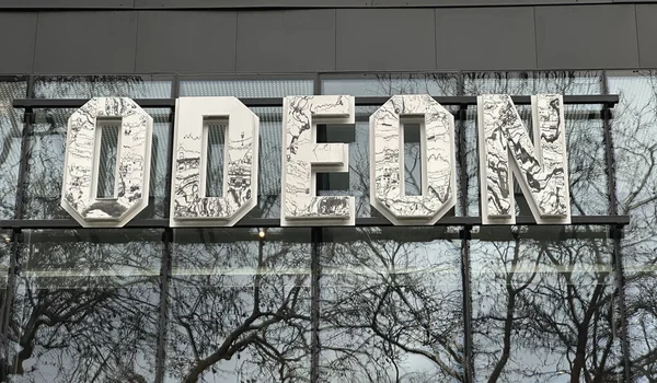 stock image London, England - March 13 2023: Odeon Cinema in Leicester Square, the UK's first Dolby Theatre