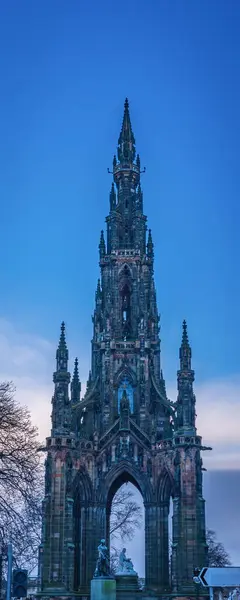 Scott anıt Edinburgh, İskoçya'da