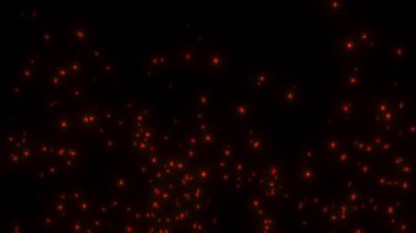 Kıvılcımlı Ateş, Kara Arkaplan 'ın etrafında dönüyor