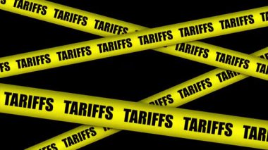 Küresel Ticaret Kısıtlamalarının Tarifeleri Video Döngüsü Karmaşık Ağı