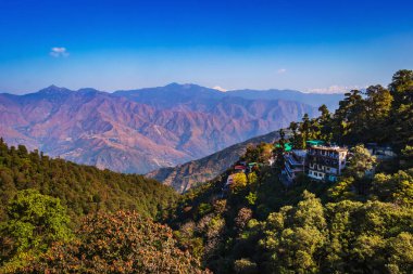 Sunrise Valley 'de Serene Gazebo Mussoorie, Uttarakhand, Hindistan