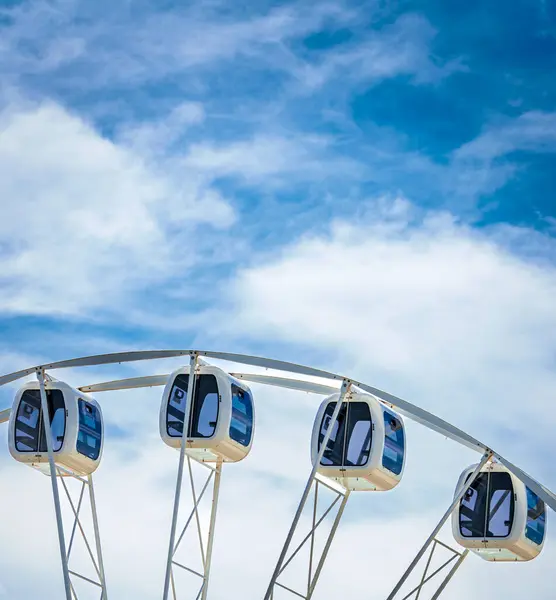 Birleşik Krallık 'taki Bournemouth Sahilinde Dev Tekerlek