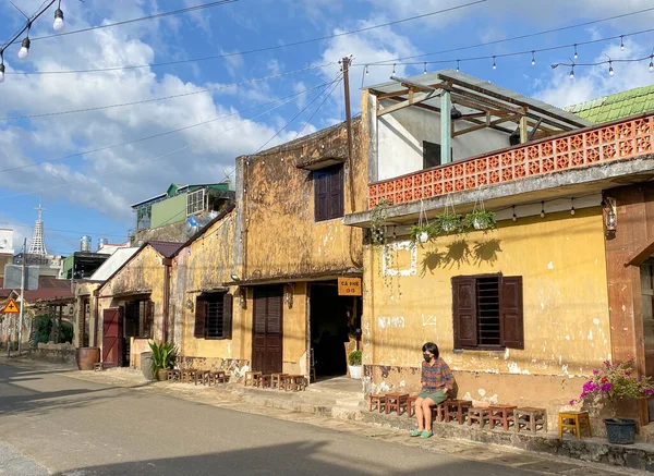 Dalat Vietnã Abril 2022 Casas Antigas Cidade Antiga Dalat Vietname — Fotografia de Stock