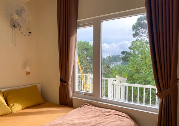 Bedroom Luxury Hotel Dalat Vietnam — Stock Photo, Image