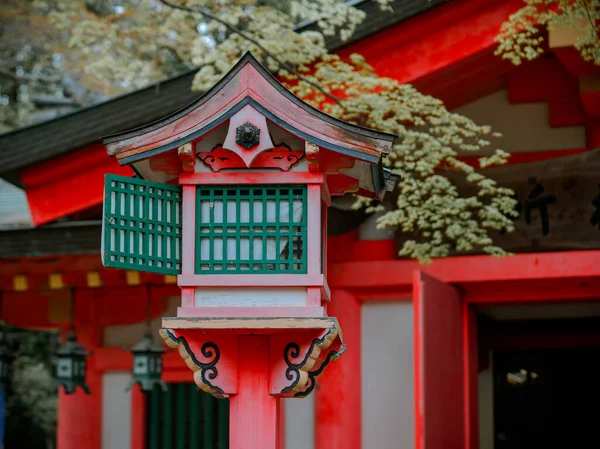 Detalhes Arquitetura Madeira Templo Antigo Kyoto Japão — Fotografia de Stock
