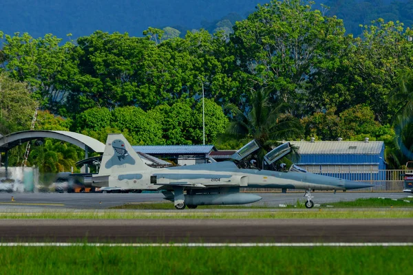 Langkawi Μαλαισία Μαΐου 2023 Northrop Tiger Της Royal Thai Air — Φωτογραφία Αρχείου