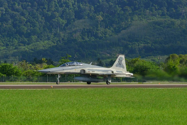 Langkawi Malásia Maio 2023 Northrop Tiger Força Aérea Real Tailandesa — Fotografia de Stock