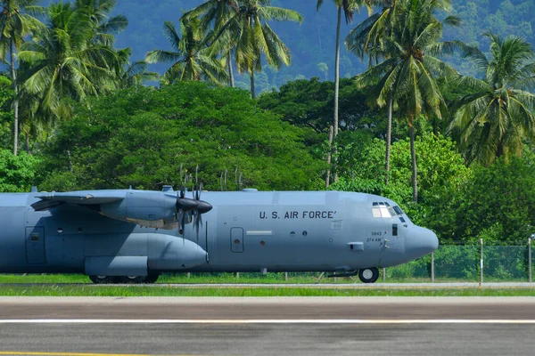 Langkawi Malaysia May 2023 United States Air Force Usaf Lockheed — Stock Photo, Image