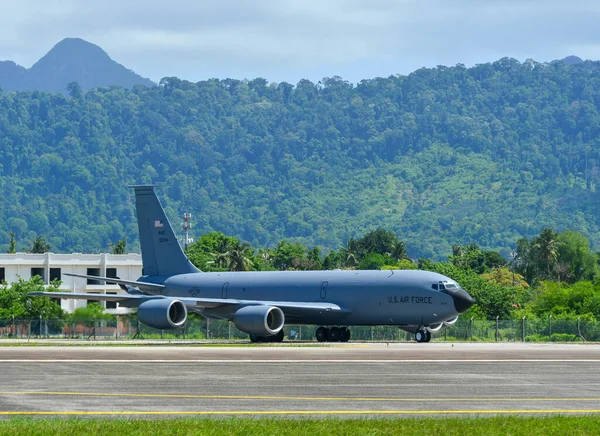 Langkawi Malezya Mayıs 2023 Birleşik Devletler Hava Kuvvetleri Usaf 135 — Stok fotoğraf