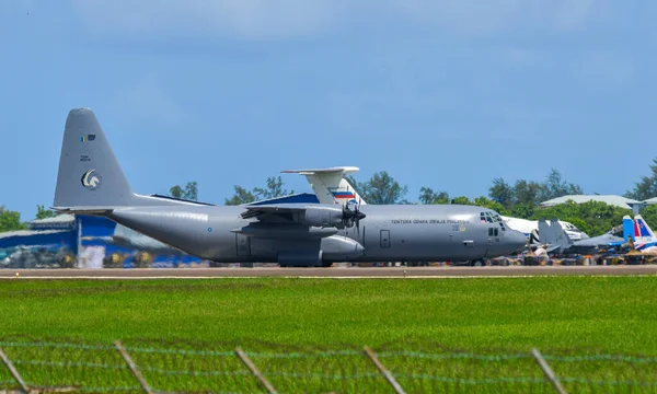 Langkawi Μαλαισία Μαΐου 2023 Lockheed 130H Hercules M30 Tudm Της — Φωτογραφία Αρχείου