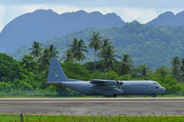 Langkawi Malezya Mayıs 2023 Malezya Kraliyet Hava Kuvvetleri Nden Lockheed — Stok fotoğraf